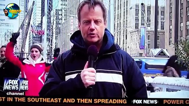 Best News Bloopers in the snow EVER - Fails