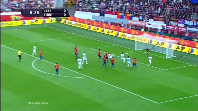 ЦСКА Москва - Зенит 0-1 (23 июля 2016 г, Суперкубок России)