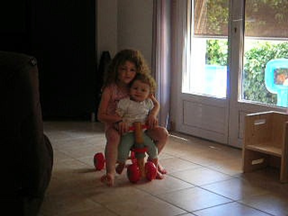 Sur la moto