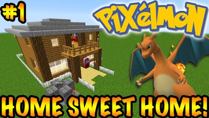 CREATING A PIXELMON HOME | Minecraft Pixelmon Builds