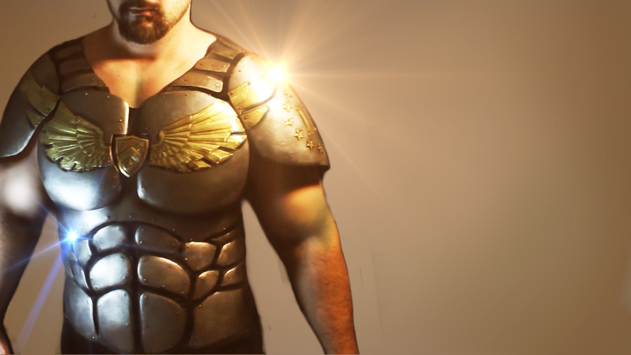How to Make Superhero Chest Armor Tutorial