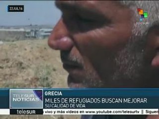 Grecia: más de 5 mil refugiados aguardan en el campamento de Diavata