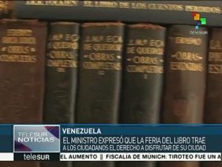Feria del Libro de Caracas se realizará hasta el 31 de julio