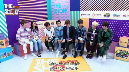 Arabic sub ll 160419 VIXX THE SHOW Warm up Time