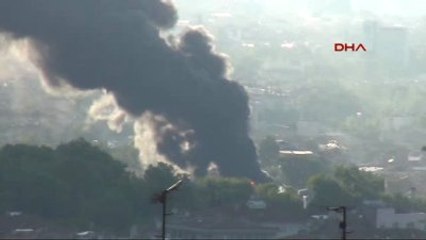 Bursa'da Korkutan Yangın