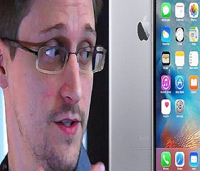 Edward Snowden iPhone