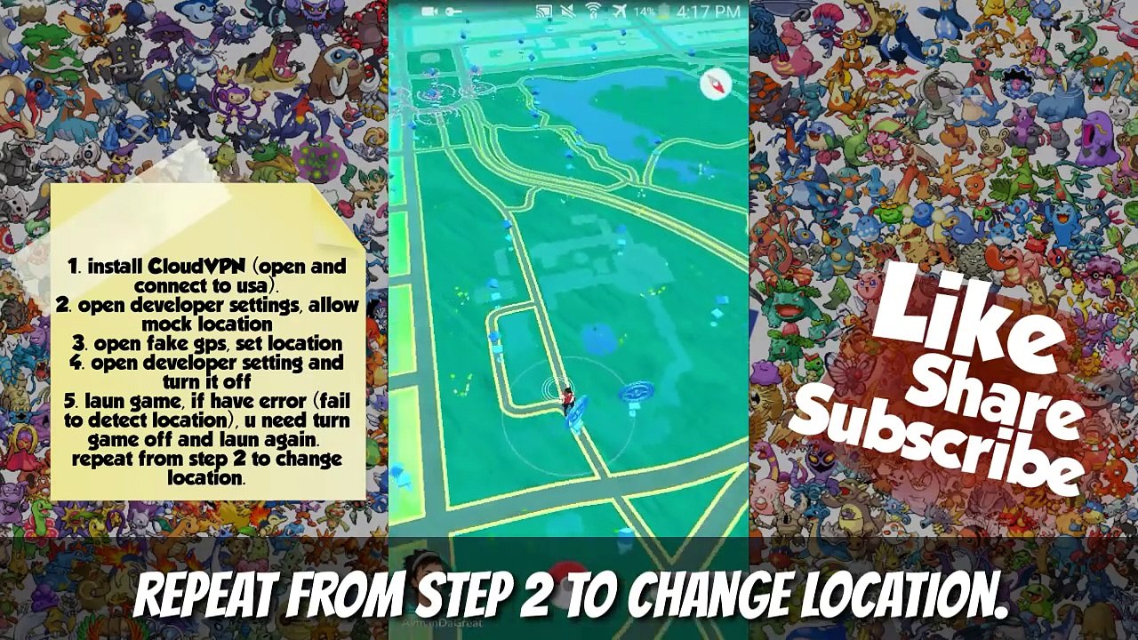 [No Root] Pokemon Go Hack/Mod Apk 2016