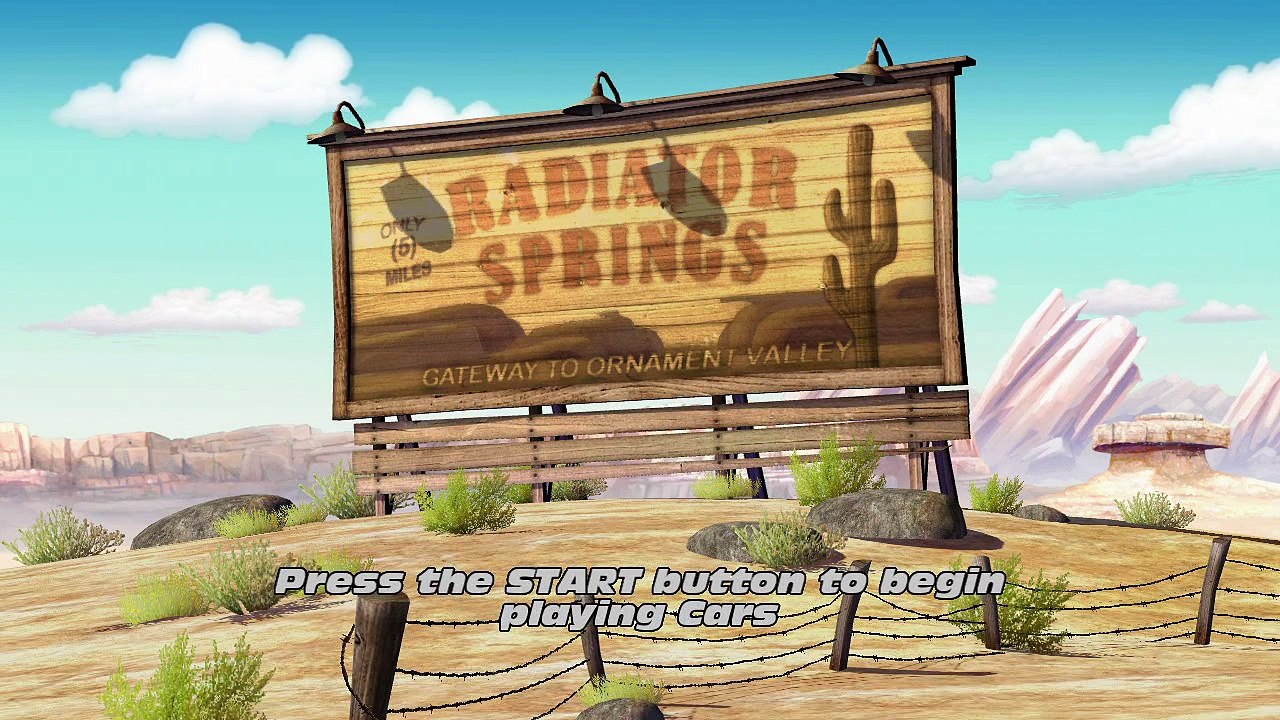 Cars {XBox 360} Gameplay part 1 {60 FPS}