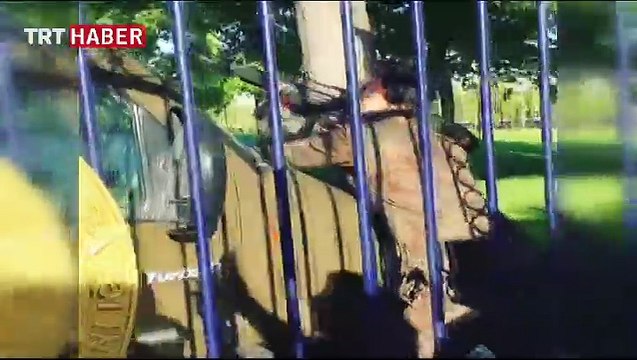 Beştepe'de darbeci askerlerle güvenlik güçleri arasındaki çatışmaya ait yeni görüntü