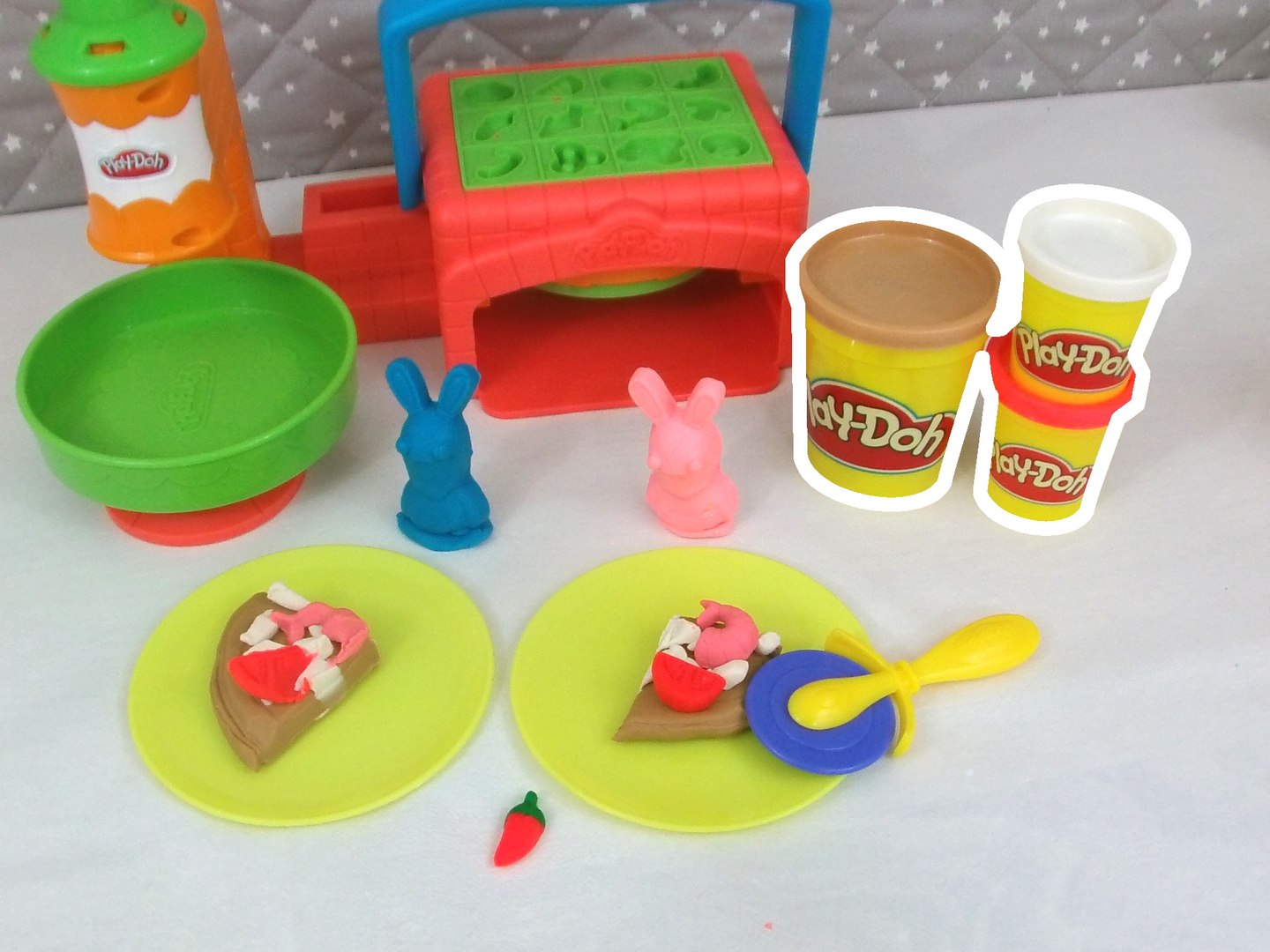 Jeu Pâte à Modeler Play-Doh Le Cuisine pour Le Pizza Jouet pour Enfants