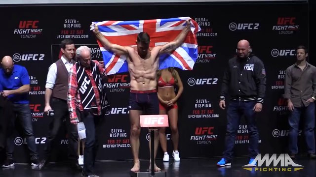 UFC Fight Night 84 Weigh-Ins: Anderson Silva vs. Michael Bisping