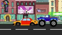 car wash - police car wash for kids - Car wash videos for children