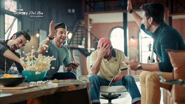 Fawad Khan in Samsung J7 & J5 TVC 2016