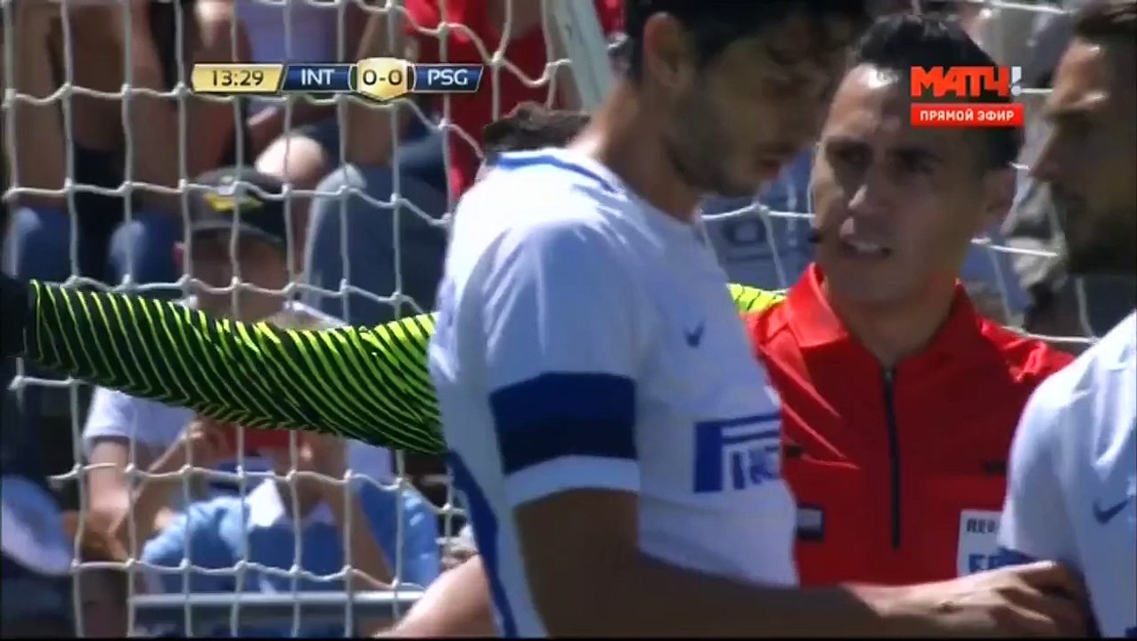 Serge Aurier Amazing Goal HD - Inter 0-1 Paris Saint Germain - International Champions Cup 24.07.2016