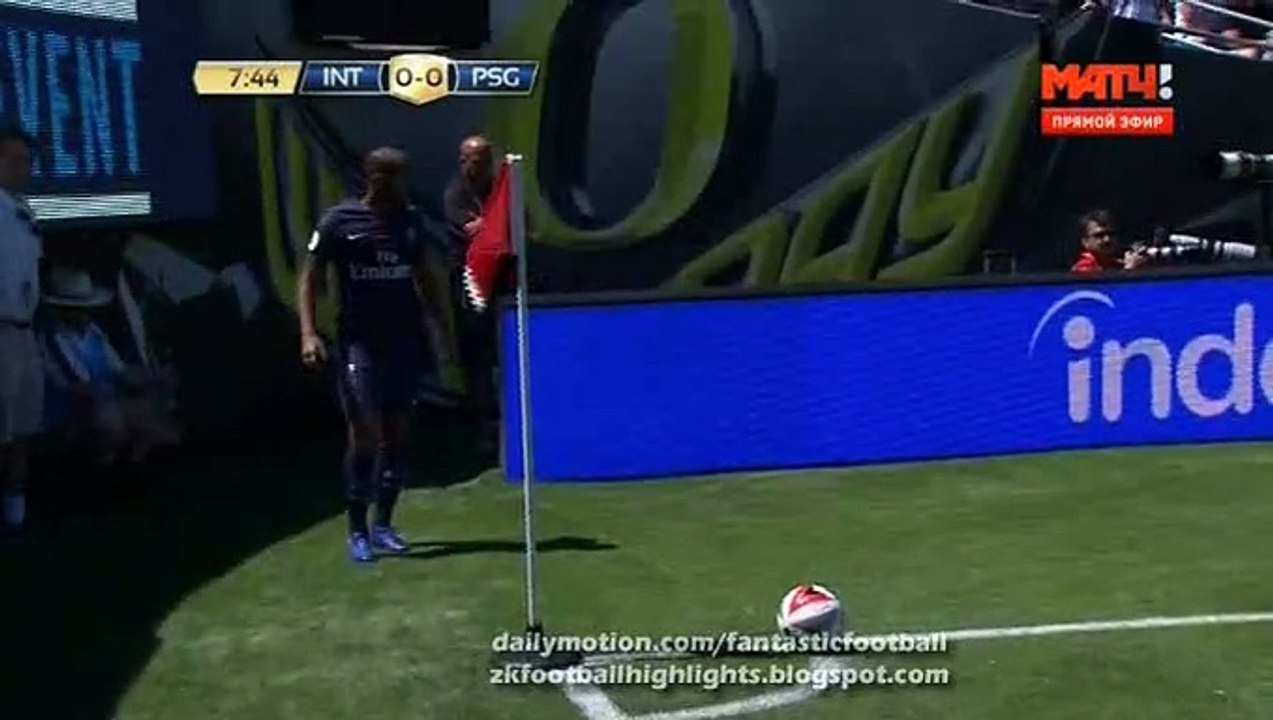 Lucas Moura Incredible Miss HD - Inter vs PSG