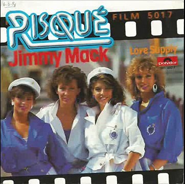 Risqué - Jimmy Mack. (7''Inch. Singel Remasterd By B.v.d.M. LTD.)