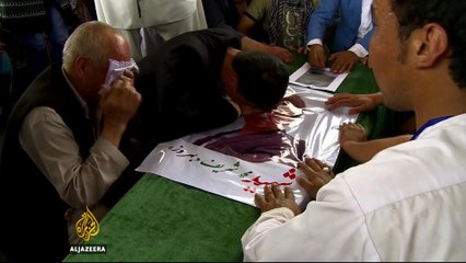Afghanistan attack: Mourners pay respects in Kabul