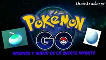 Pokemon Go incienso y huevo de la suerte INFINITO