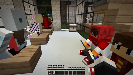 Minecraft High School   THE FIRST EXAM!!   Custom Mod Adventure