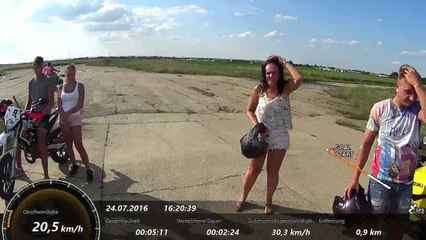 Kurzes Hinterrad mit Jenny