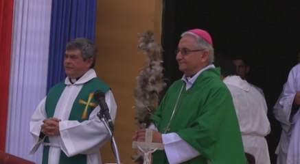 Danza indígena y rito católico se mezclan en fiesta de guaicurúes en Emboscada, Paraguay