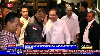 Presiden Jokowi Bertemu Ribuan Pendukungnya