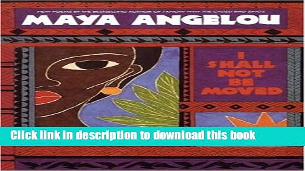 Read I Shall Not Be Moved PDF Free