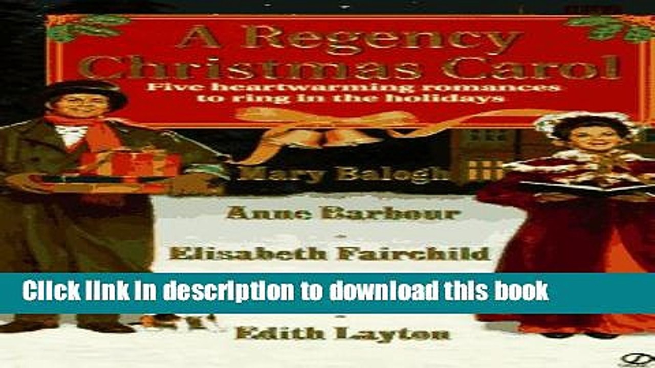 Read Regency Christmas Carol Ebook Free