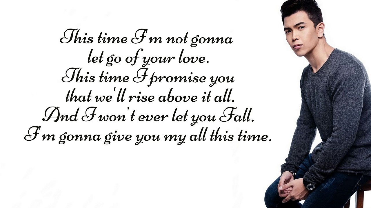 this time - Daryl Ong (Lyrics only)