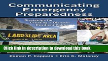Read Books Communicating Emergency Preparedness: Strategies for Creating a Disaster Resilient