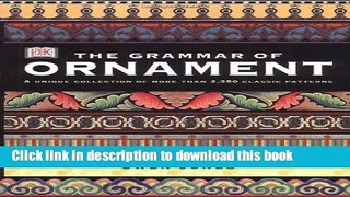 Read Grammar Of Ornament  Ebook Free