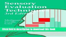 [Download] Sensory Evaluation Techniques, Third Edition [Download] Full Ebook