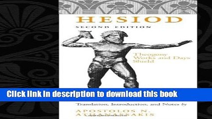 Read Hesiod: Theogony, Works and Days, Shield  PDF Online