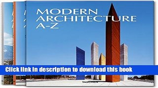 Read Modern Architecture A-Z  PDF Online