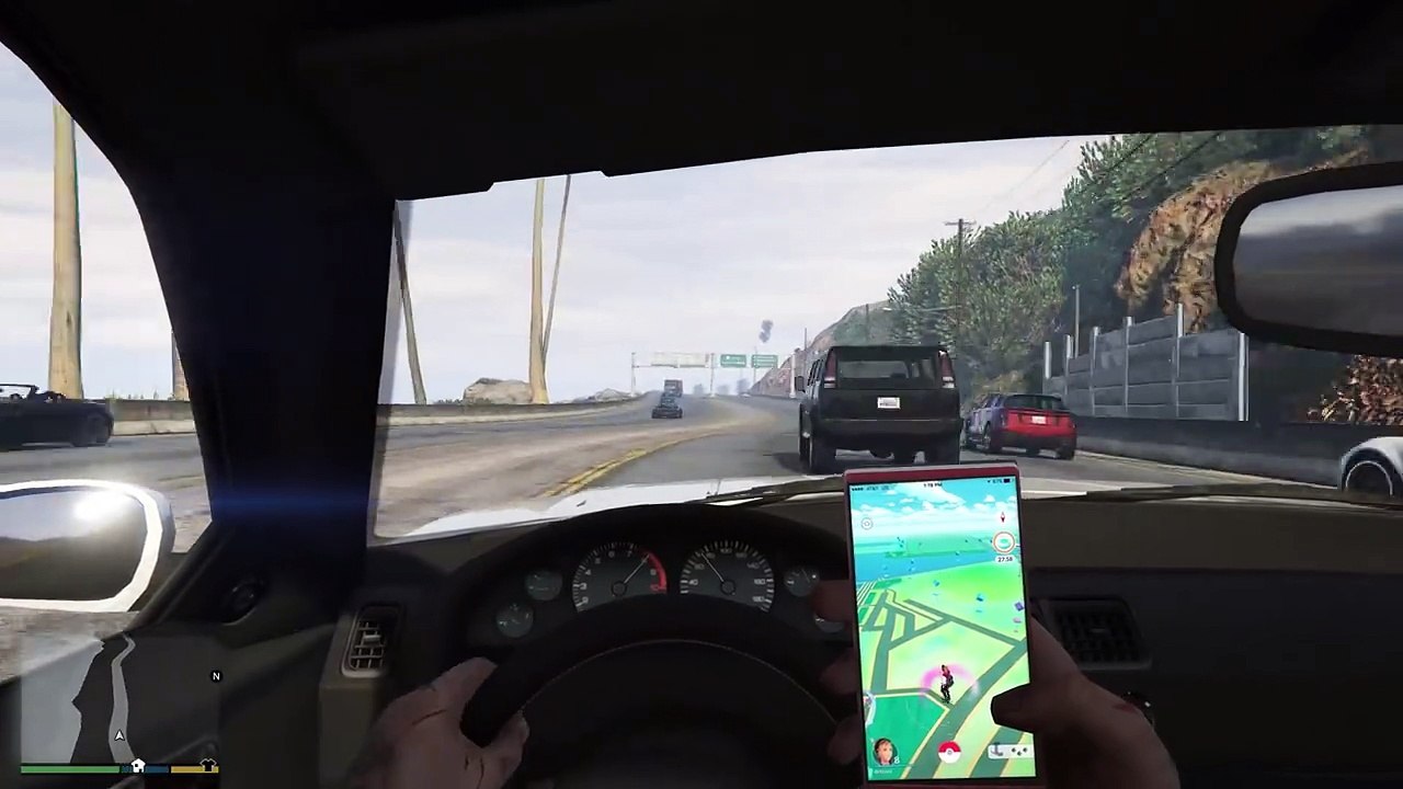 Play Pokemon Go in GTA 5