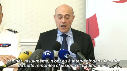 Nice: "Nous confirmons les propos du ministre"