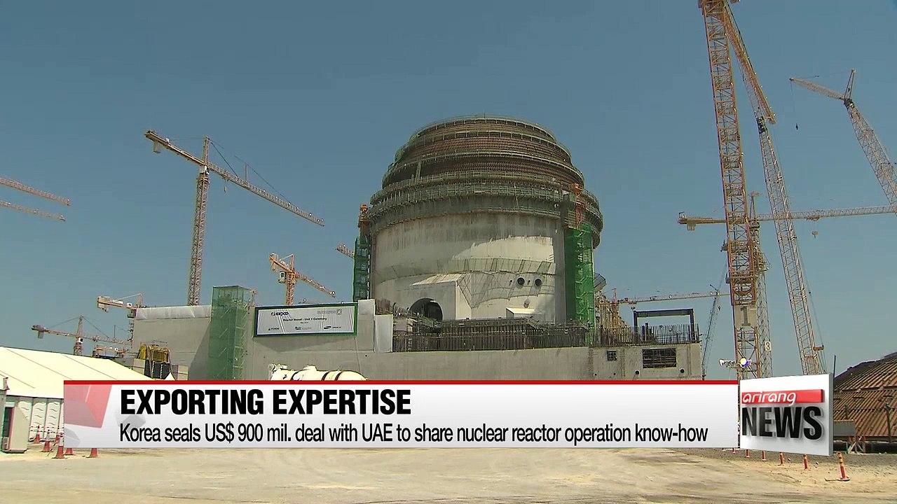 Korea wins US$ 900 million deal to operate nucl...