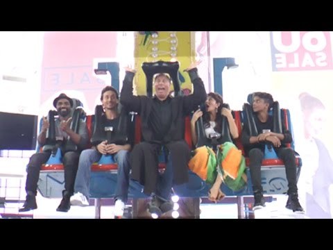 HUGE Nathan Jones Find It Difficult To get Into A Ride - A Flying Jatt promotions