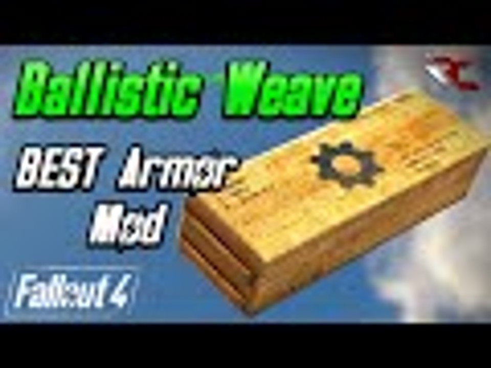 Fallout 4 | How to Get BALLISTIC WEAVE Armor Mod! (Best Armor Mods in Fallout 4)