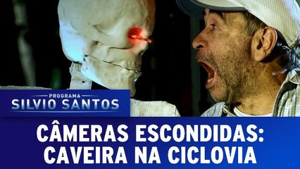 Câmera Escondida: Caveira na Ciclovia