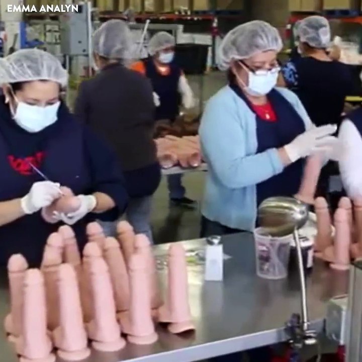Ever wondered what a Dildo Factory looks like?