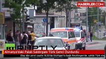Almanya'daki Palalı Saldırganı Türk Genci Durdurdu