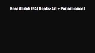 different  Reza Abdoh (PAJ Books: Art + Performance)