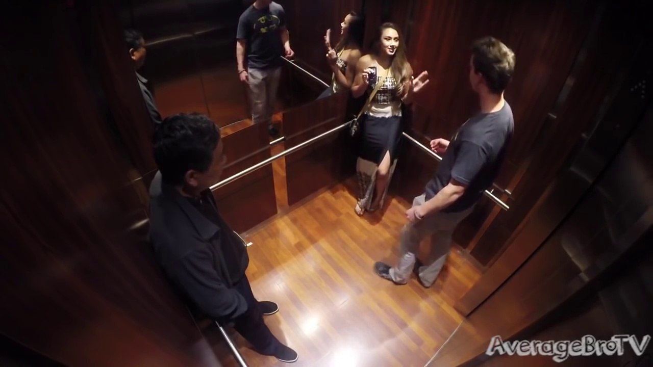 H@t G!rl Makeout In Elevator! (GONE WILD) - Ki$$ing Prank Elevator Edition - Funny Pranks 2016