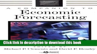 Read Books A Companion to Economic Forecasting ebook textbooks