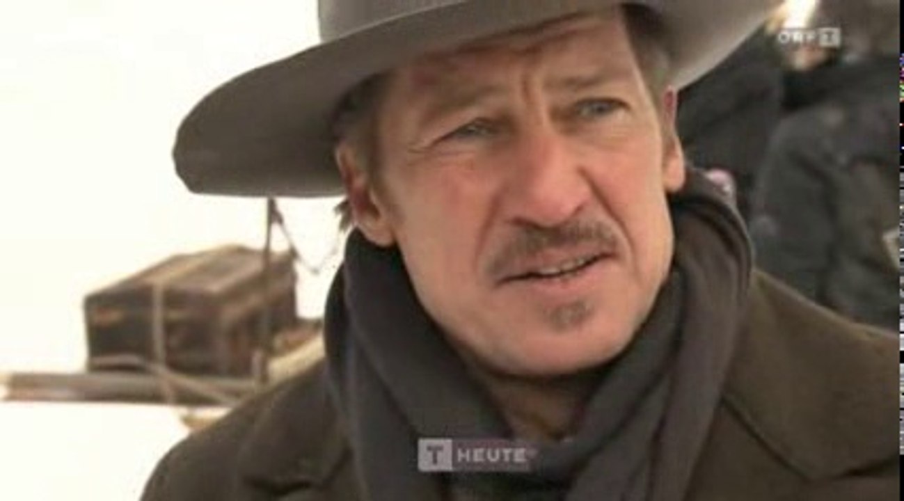 Tobias Moretti : Dreharbeiten Das finstere Tal (Tirol Heute)