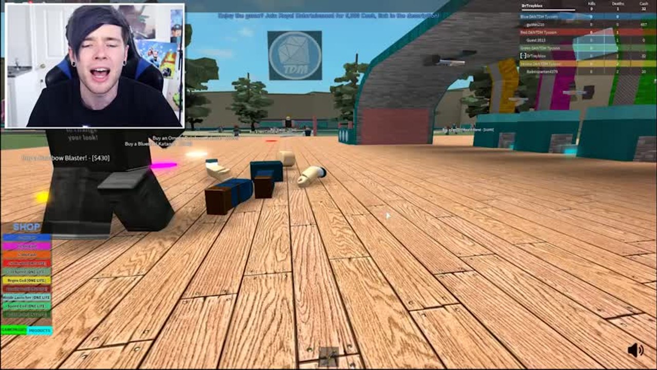 TDM | Minigame | DANTDM THE DANTDM ROBLOX FACTORY!! - Roblox.mp4 ...