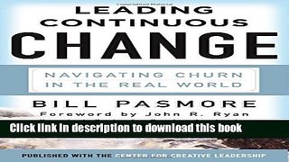 Read Leading Continuous Change: Navigating Churn in the Real World  Ebook Free