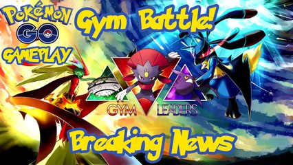 Pokemon Go - Gym Battles! Finally!