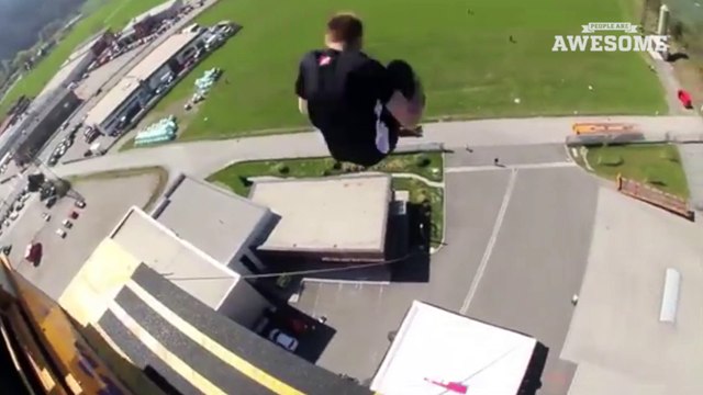 Top Five Acrobatic Gymnastics, BMX & Extreme Airbag Jumps